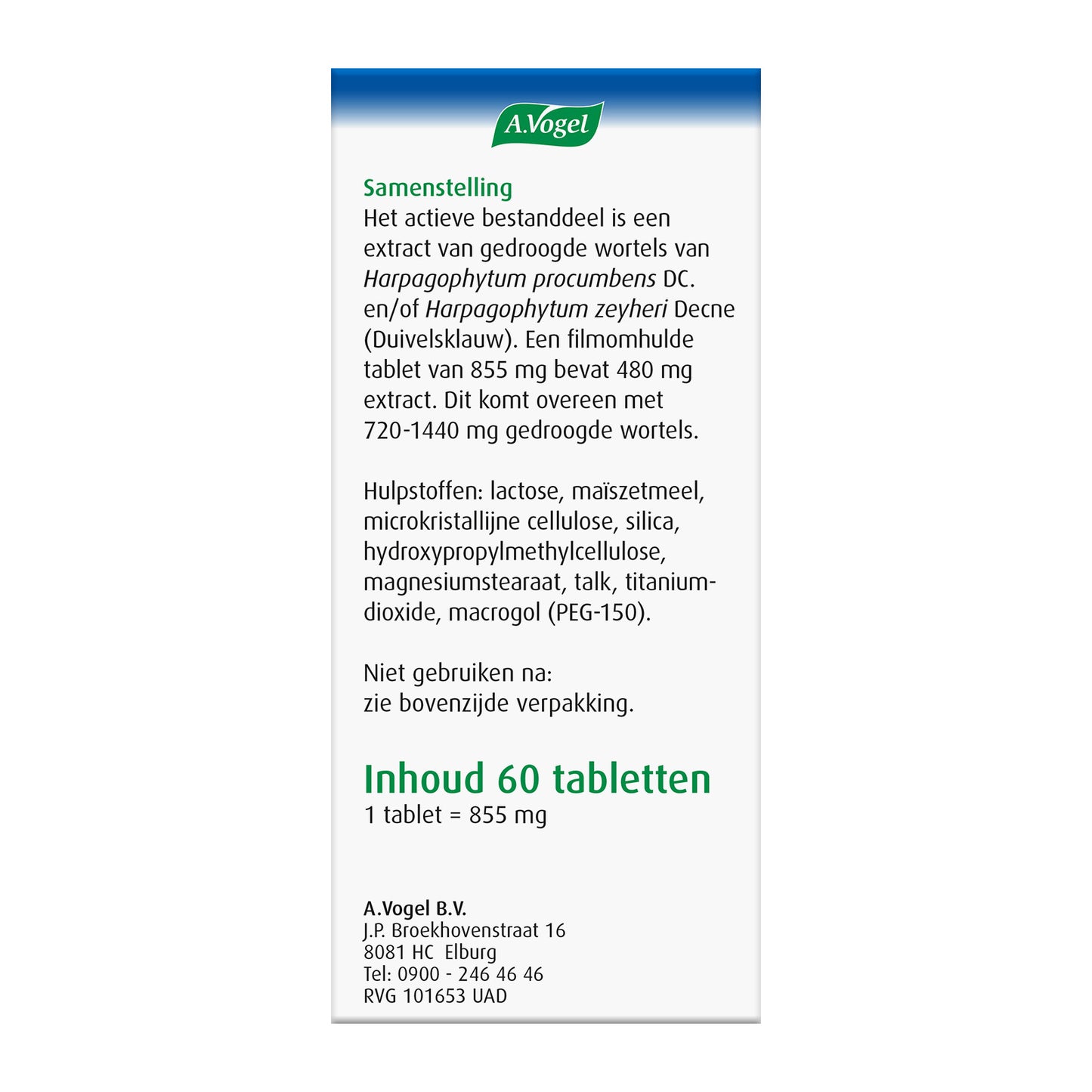 A Vogel Atrosan 60 Tabletten