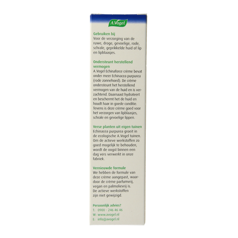A Vogel Echinaforce herstellende creme 30 Gram