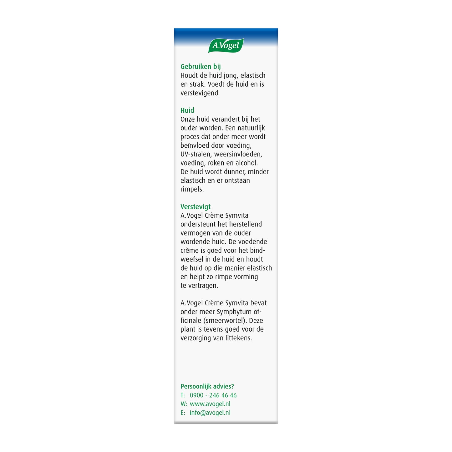 A Vogel Symvita anti-rimpel creme 30 Gram