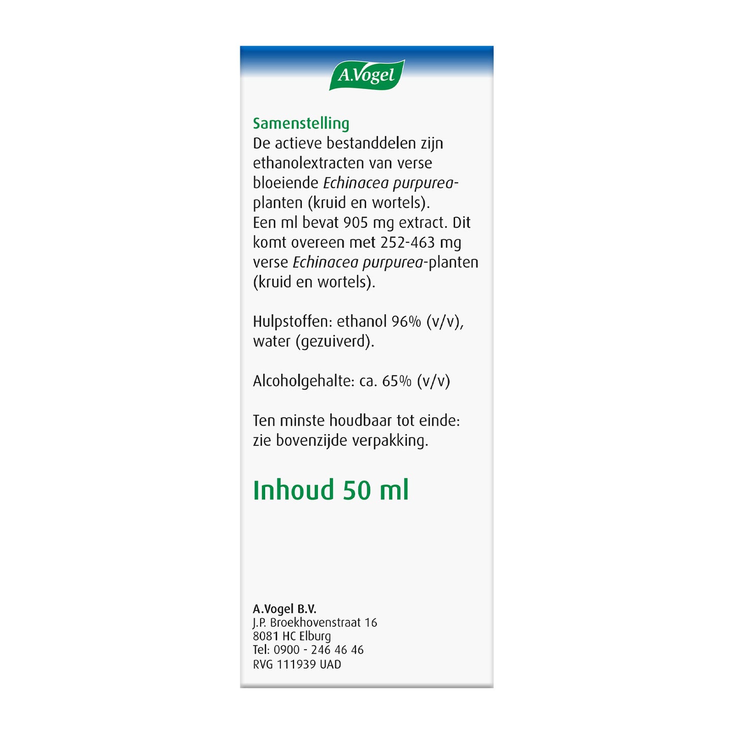 A Vogel Echinaforce druppels 50 Milliliter