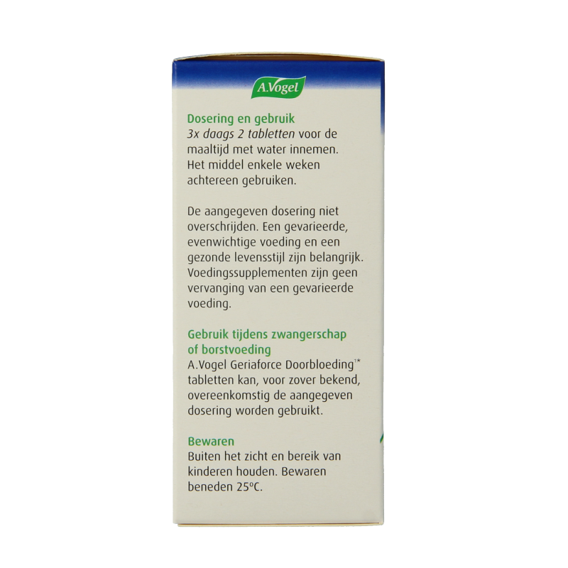 A Vogel Geriaforce doorbloeding 200.00 Tabletten