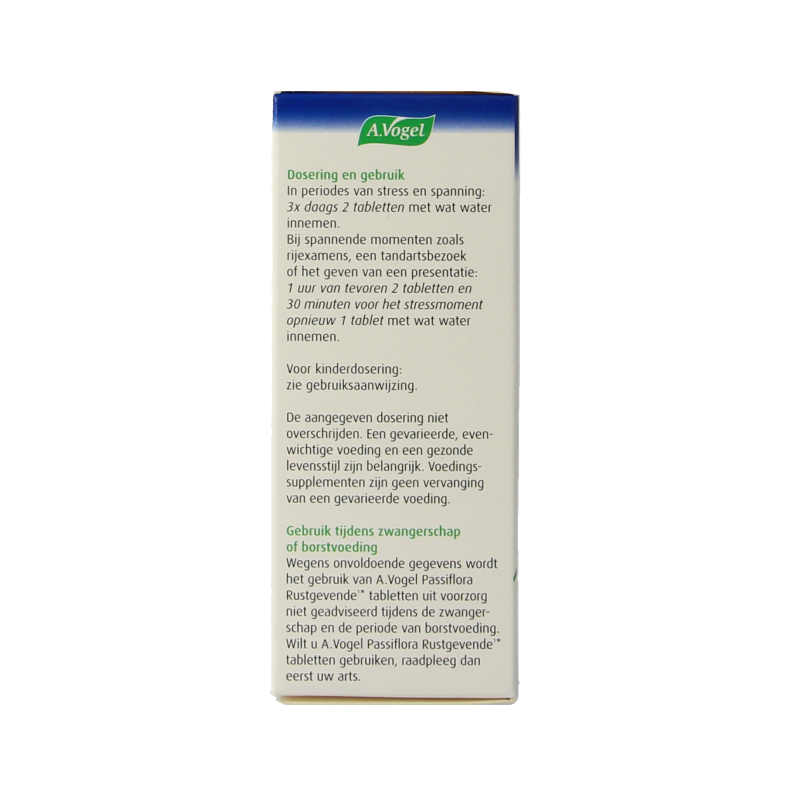 A Vogel Passiflora rustgevende tabletten 80.00 Tabletten