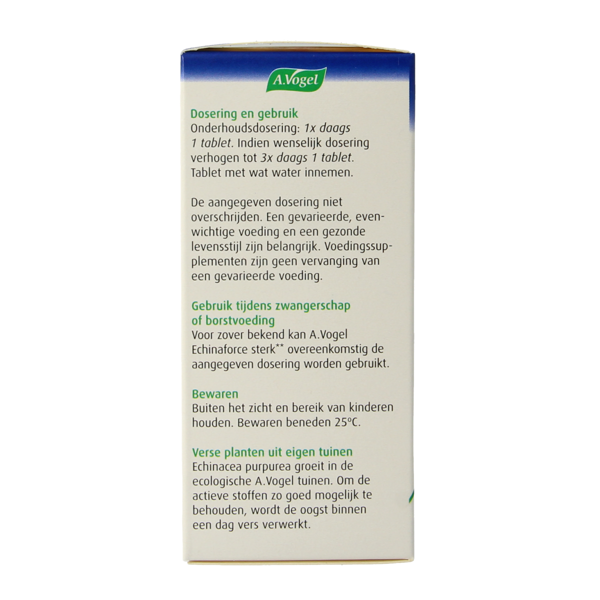 A Vogel Echinaforce tabletten sterk 60.00 Tabletten