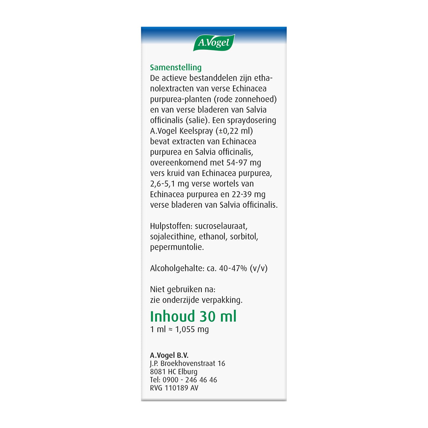 A Vogel Keelspray 30 Milliliter