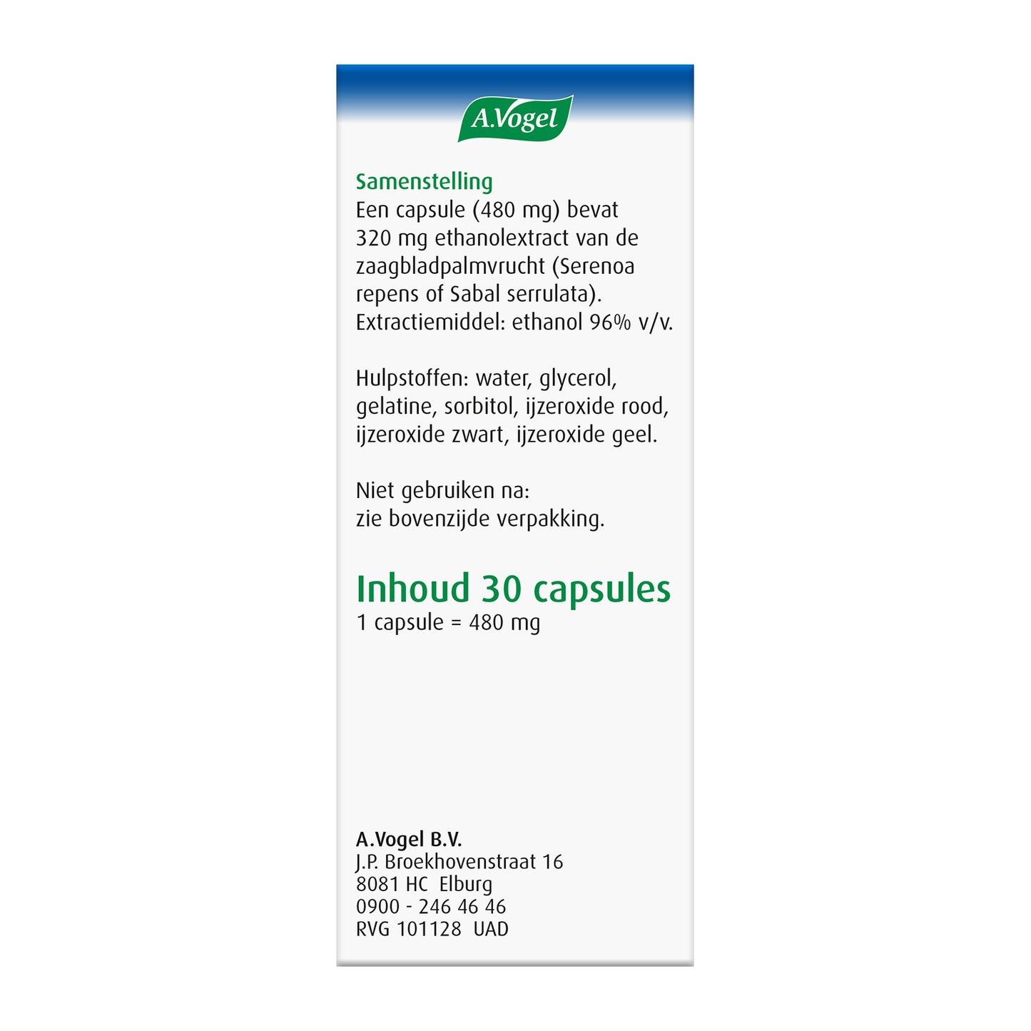 A Vogel Prostaforcemed 30 Capsules