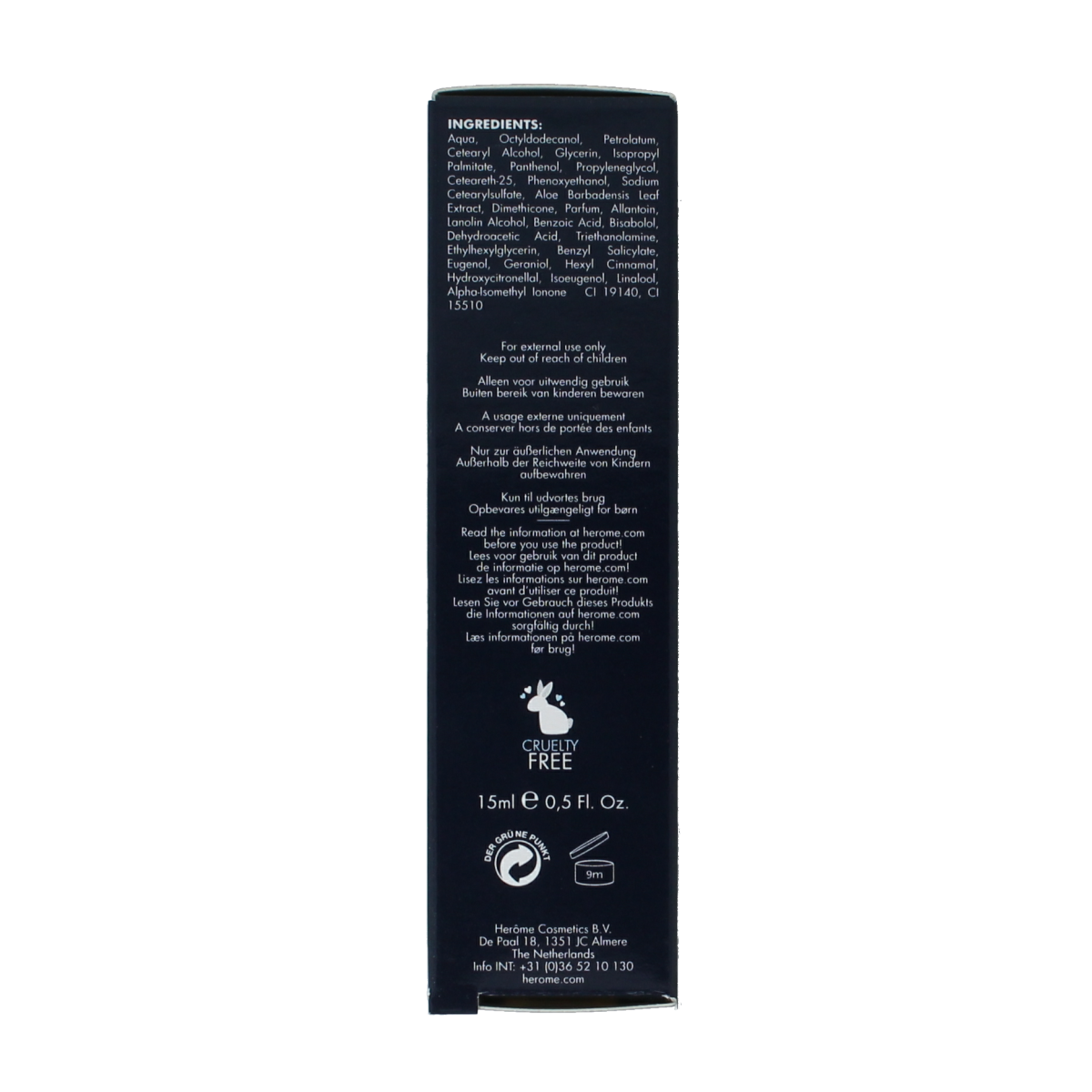 Herome Nagelriemcreme tube 15.00 Milliliter