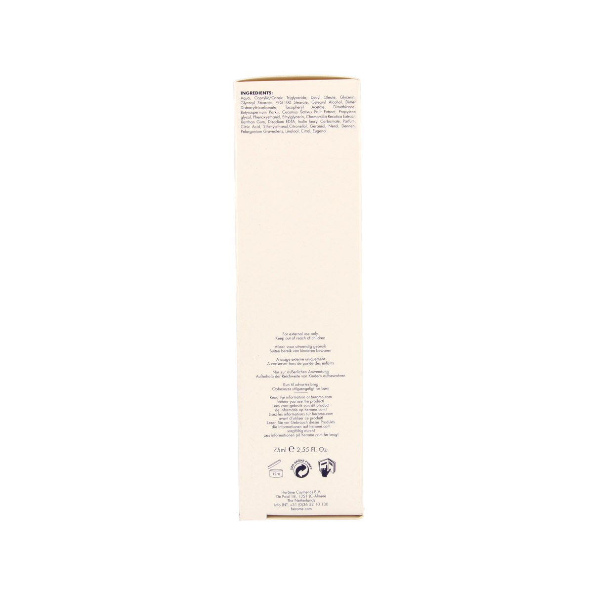Herome Hand cream sensitive 75.00 Milliliter