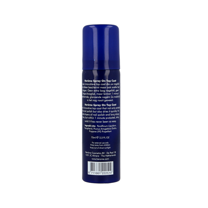 Herome Spray on topcoat 75 Milliliter