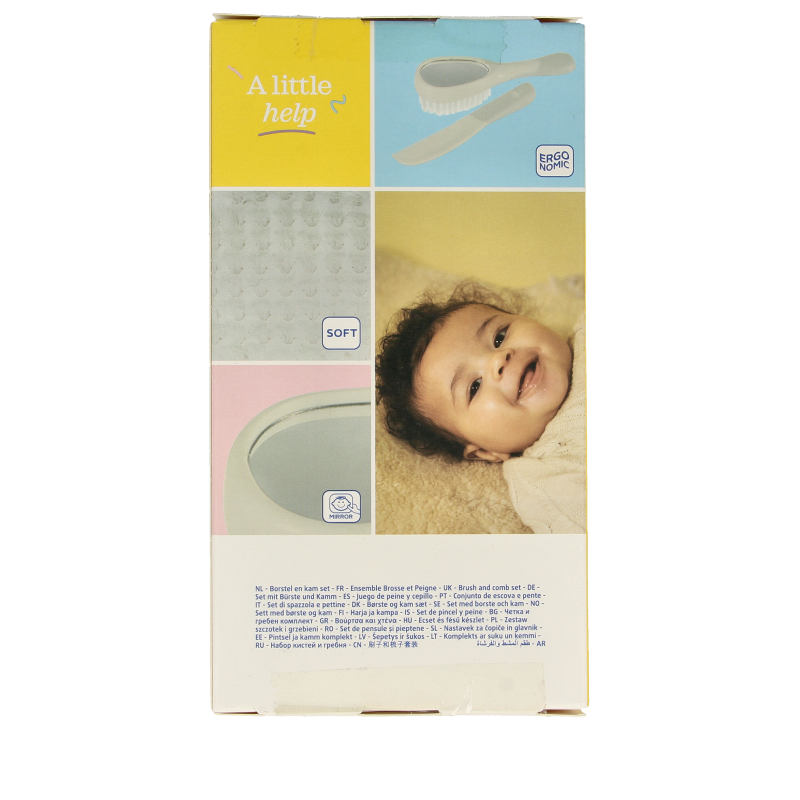 Difrax Borstel en kam 1 Stuks