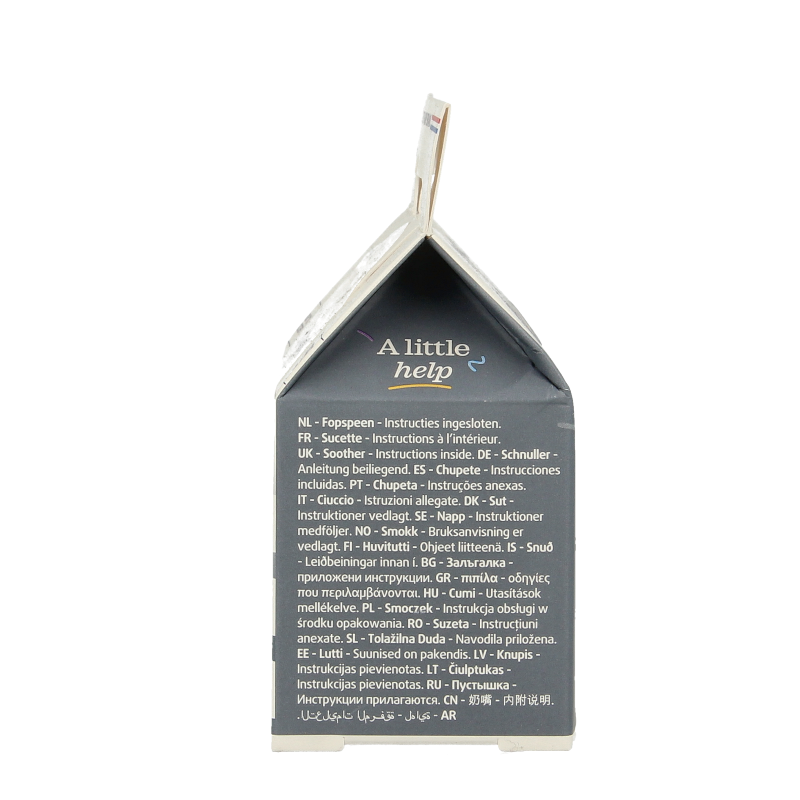 Difrax Fopspeen natural newborn assorti 1 Stuks