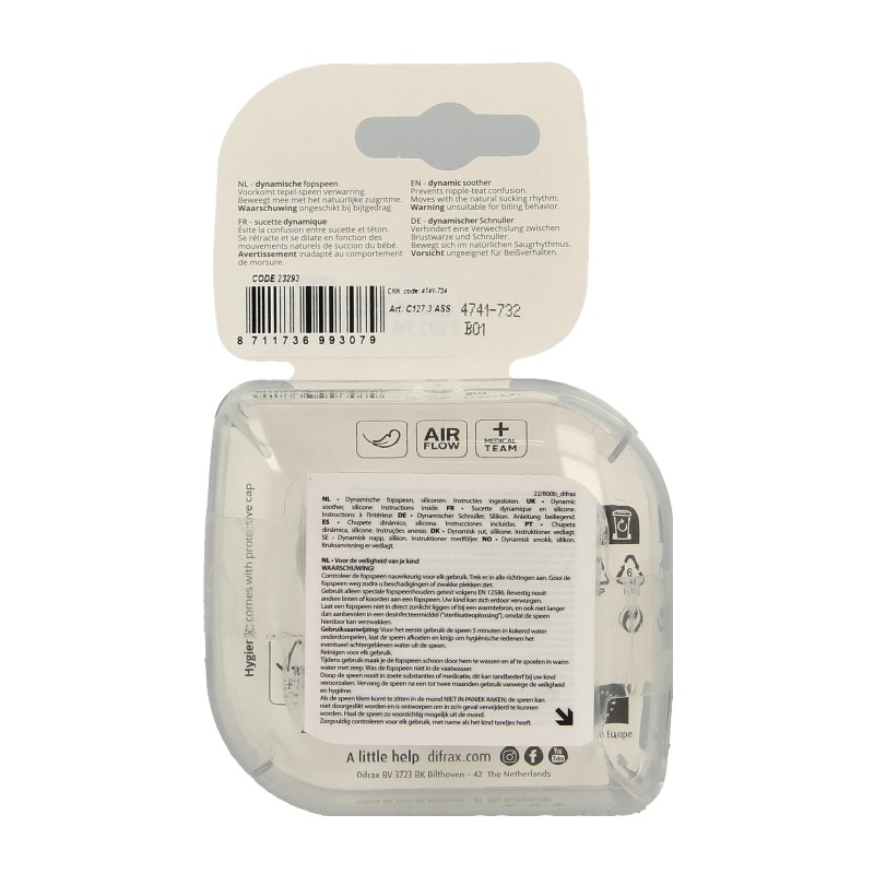 Difrax Lovi fopspeen botanic 6-20 maanden 1 Stuks