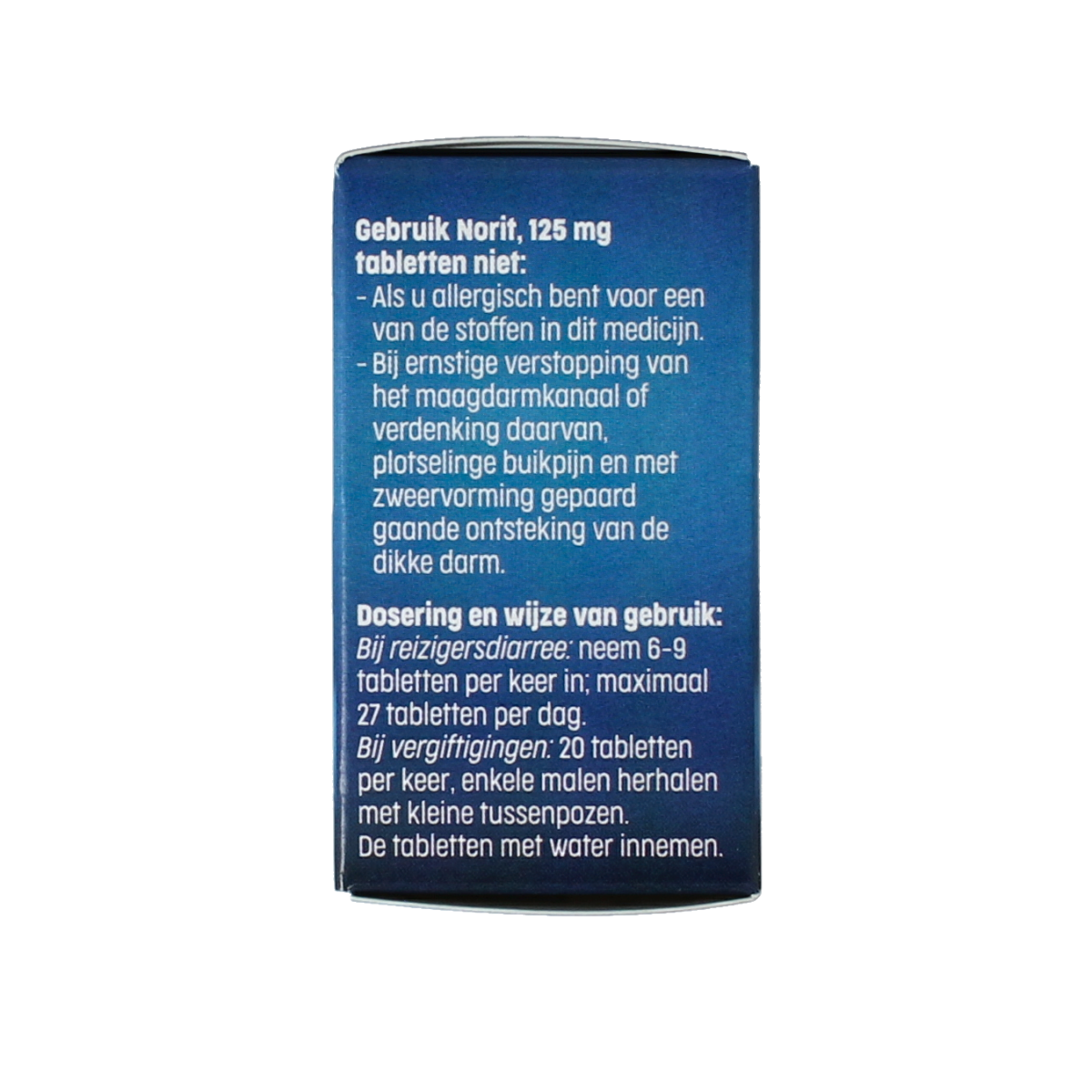 Norit Norit 125mg 50.00 Tabletten