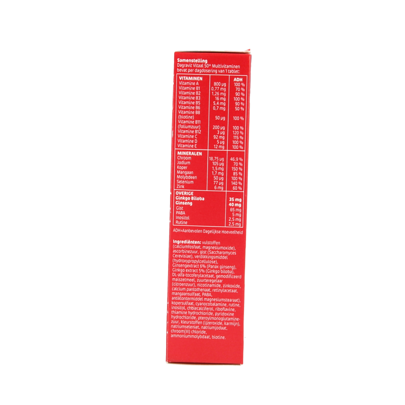 Dagravit Vitaal 50+ blister 60 Tabletten