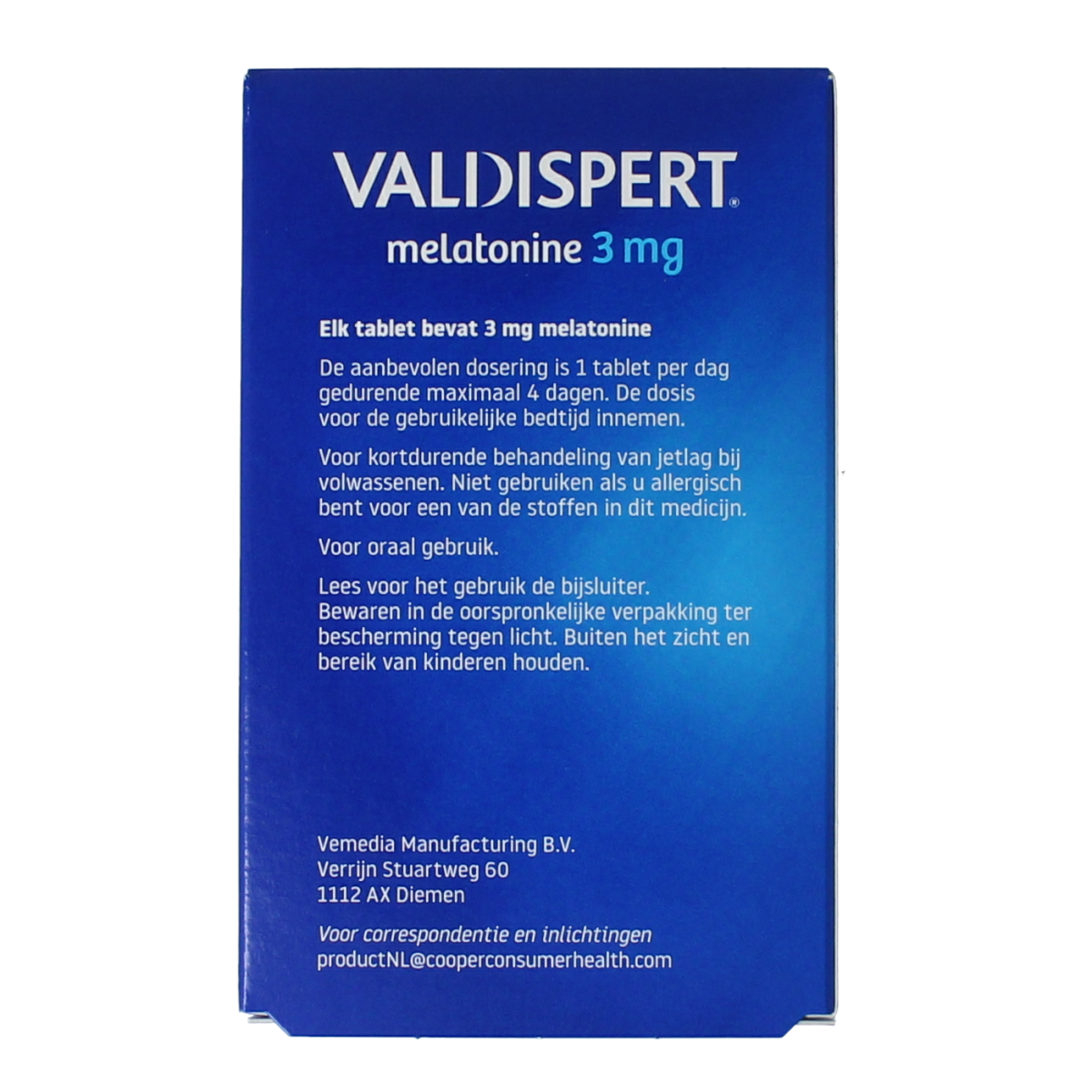 Valdispert Melatonine 3 mg 30.00 Tabletten