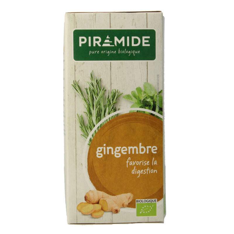 Piramide Gember thee eko bio 20 Zakjes