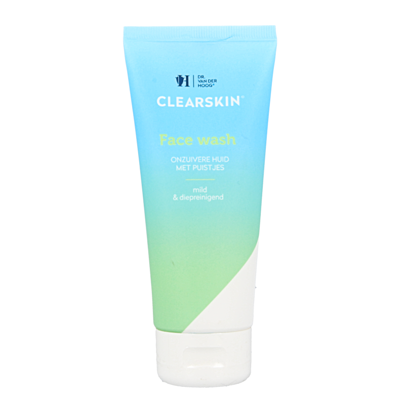 Dr. van der Hoog Clearskin facewash tube 100 Milliliter