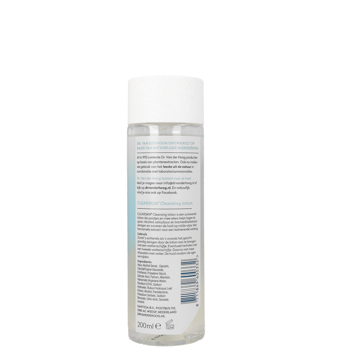 Dr. van der Hoog Clearskin cleansing lotion 200.00 Milliliter