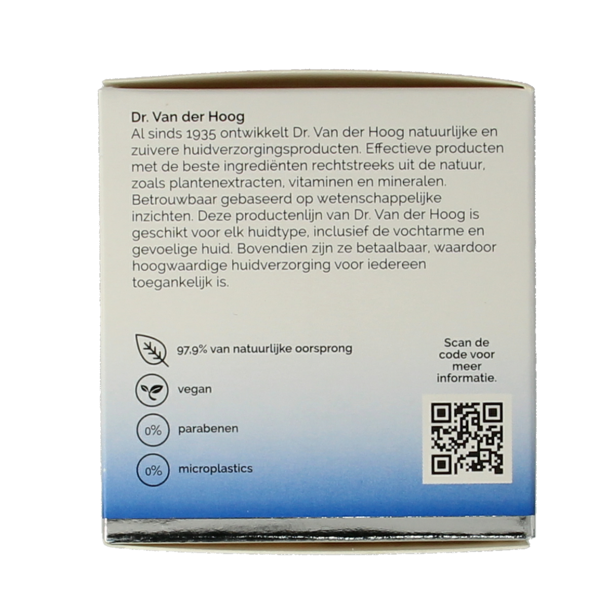 Dr. van der Hoog Hydraterende dagcreme 50.00 Milliliter
