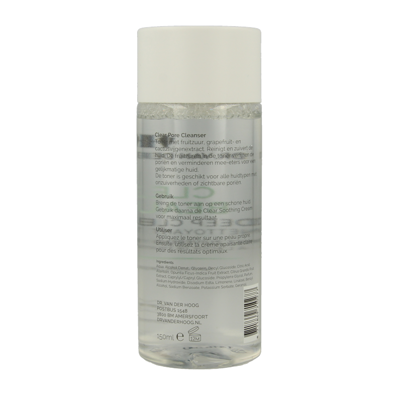 Dr. van der Hoog Clear deep cleanser 150 Milliliter