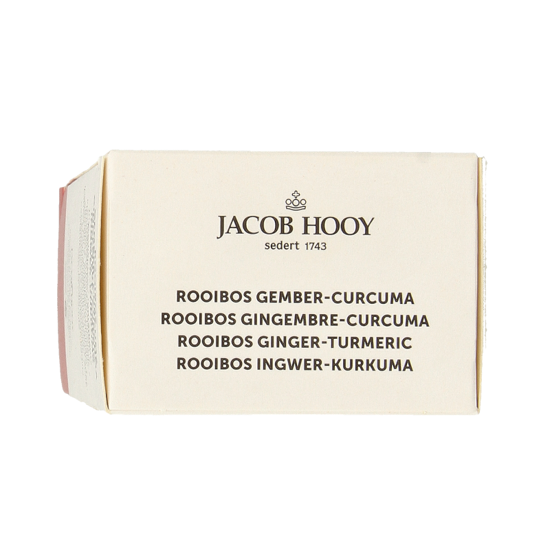 Jacob Hooy Rooibos gember curcuma thee 20 Zakjes