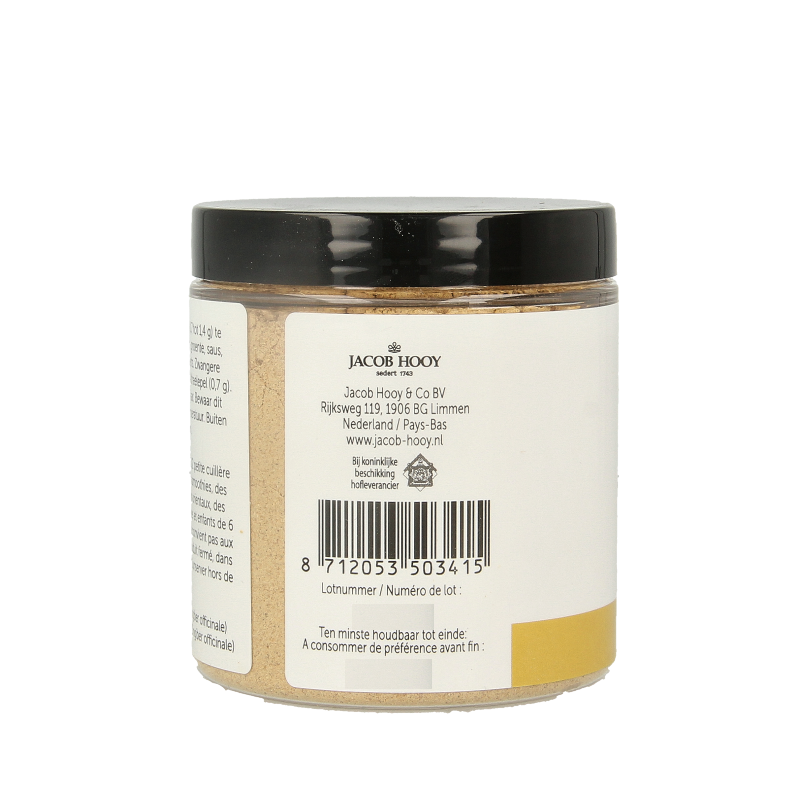 Jacob Hooy Pure powder gember 115 Gram