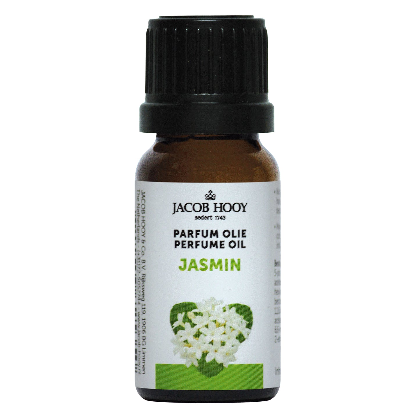 Jacob Hooy Parfum olie jasmijn 10 Milliliter