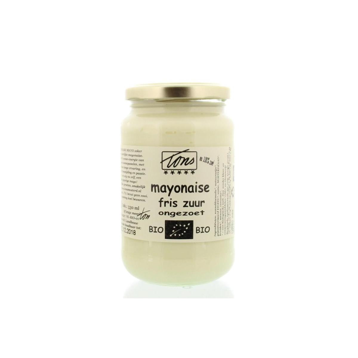 Van Ton Mayonaise fris zuur bio 310.00 Gram