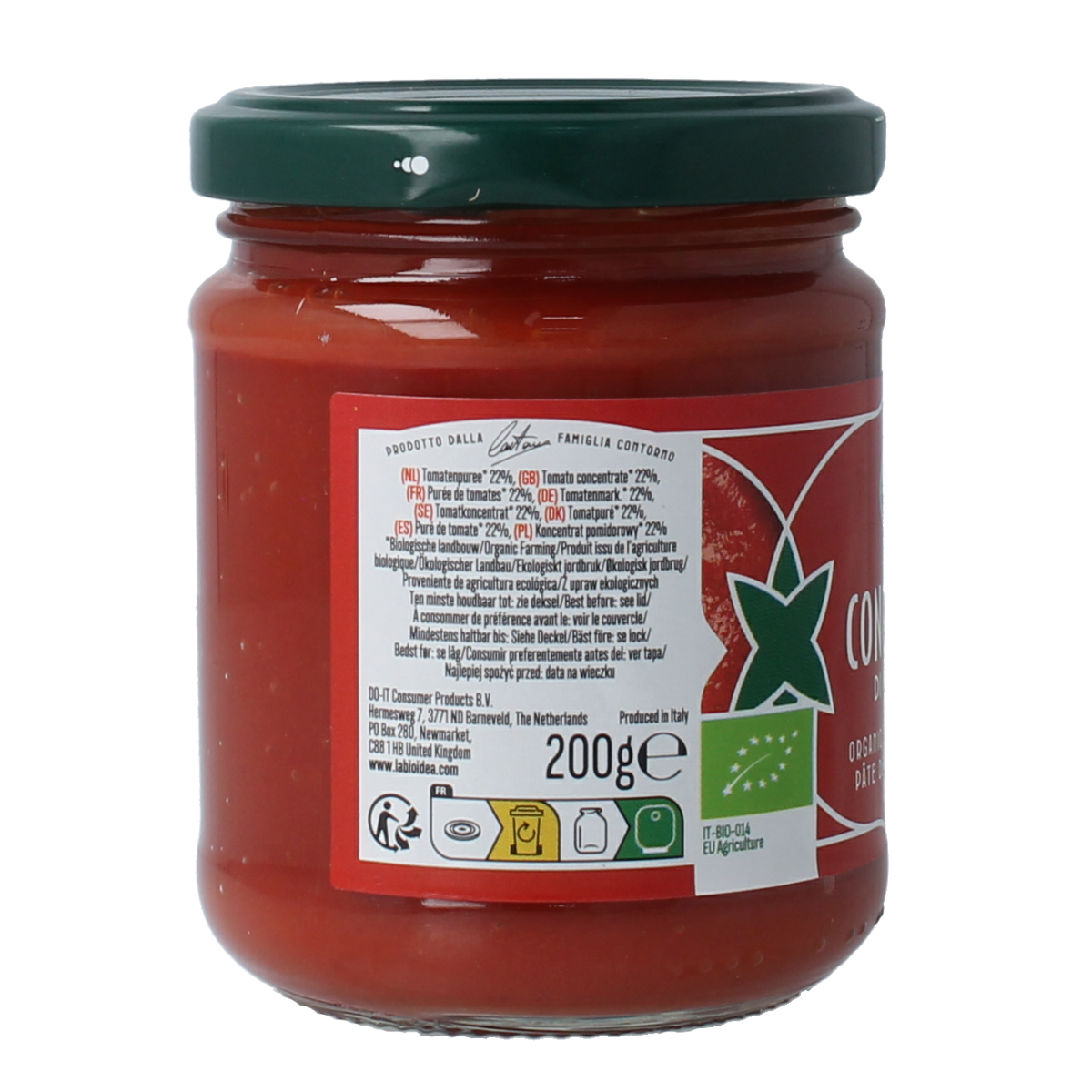 Bioidea Tomatenpuree 22% bio 200.00 Gram