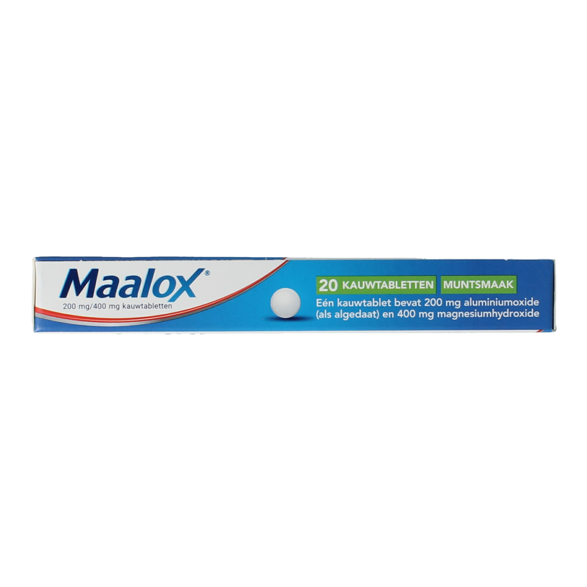 Maalox Kauwtabletten 200/400mg 20.00 Kauwtabletten