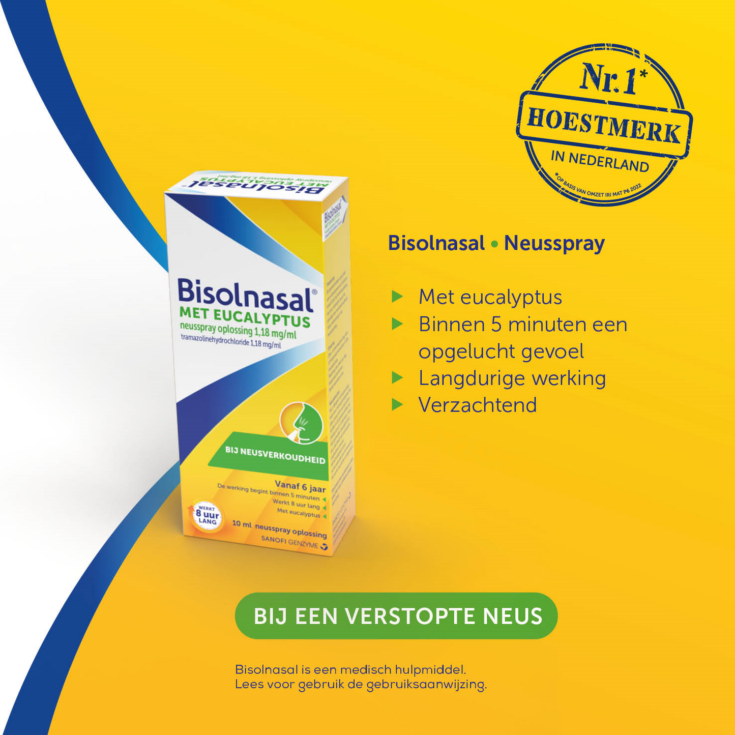 Bisolnasal Met eucalyptus 10 Milliliter