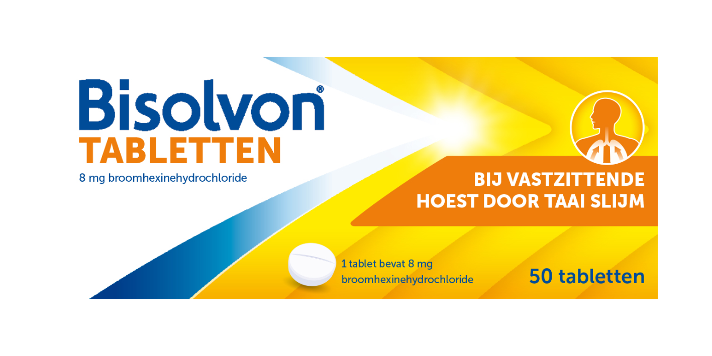 Bisolvon Broomhexinehydrochloride 8mg 50.00 Tabletten