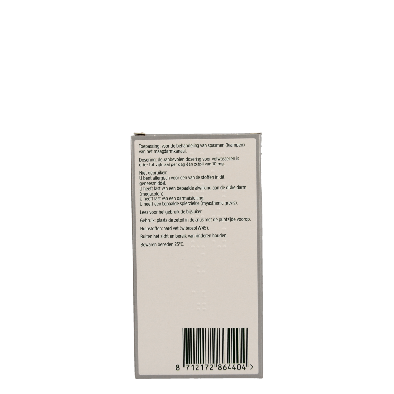 Buscopan Buscopan 10mg 6.00 Zetpillen