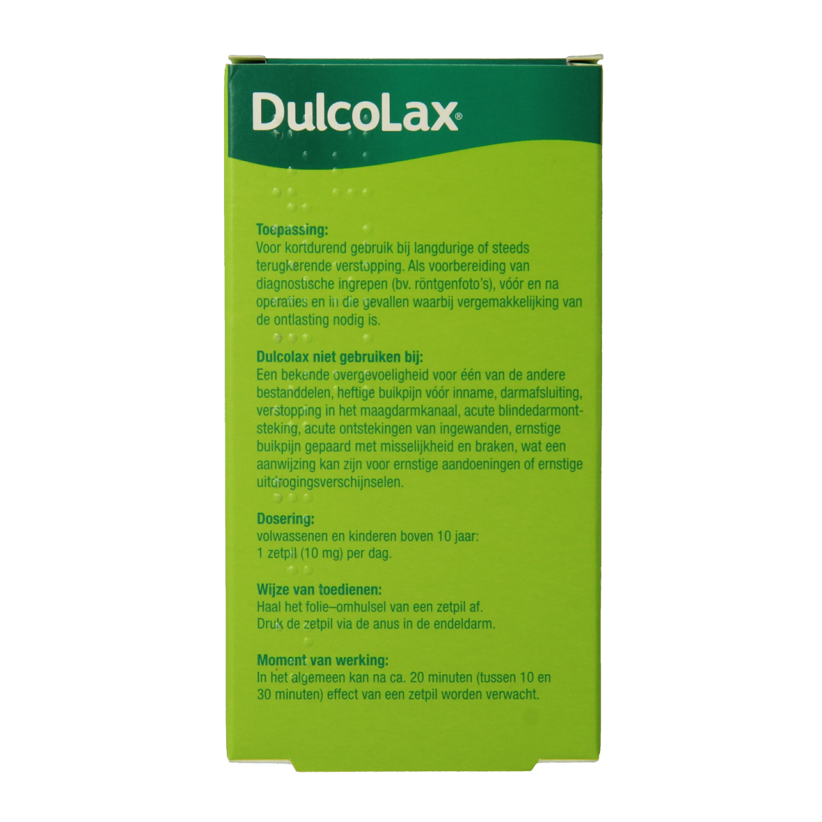 Dulcolax Bisacodyl 10mg 6.00 Zetpillen