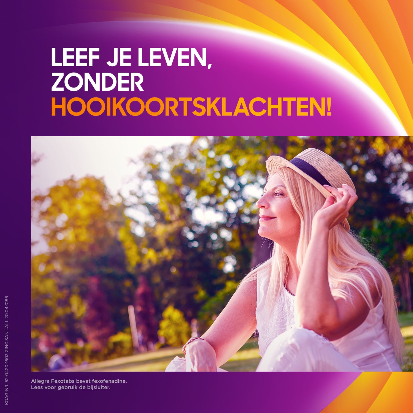 Allegra Fexotabs hooikoortstabletten 20 Tabletten