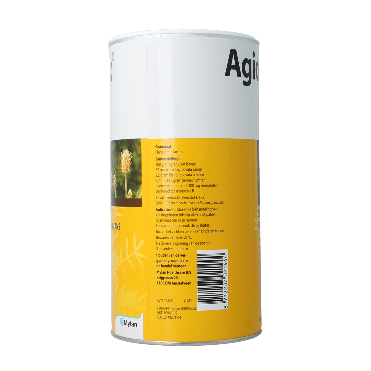 Agiolax Laxeermiddelen 1.00 Kilogram
