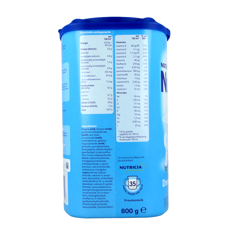 Nutrilon 4 Dreumes groeimelk poeder 800 Gram