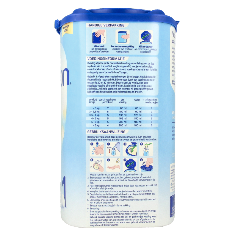 Nutrilon Volledige Zuigelingenvoeding 1 800 Gram