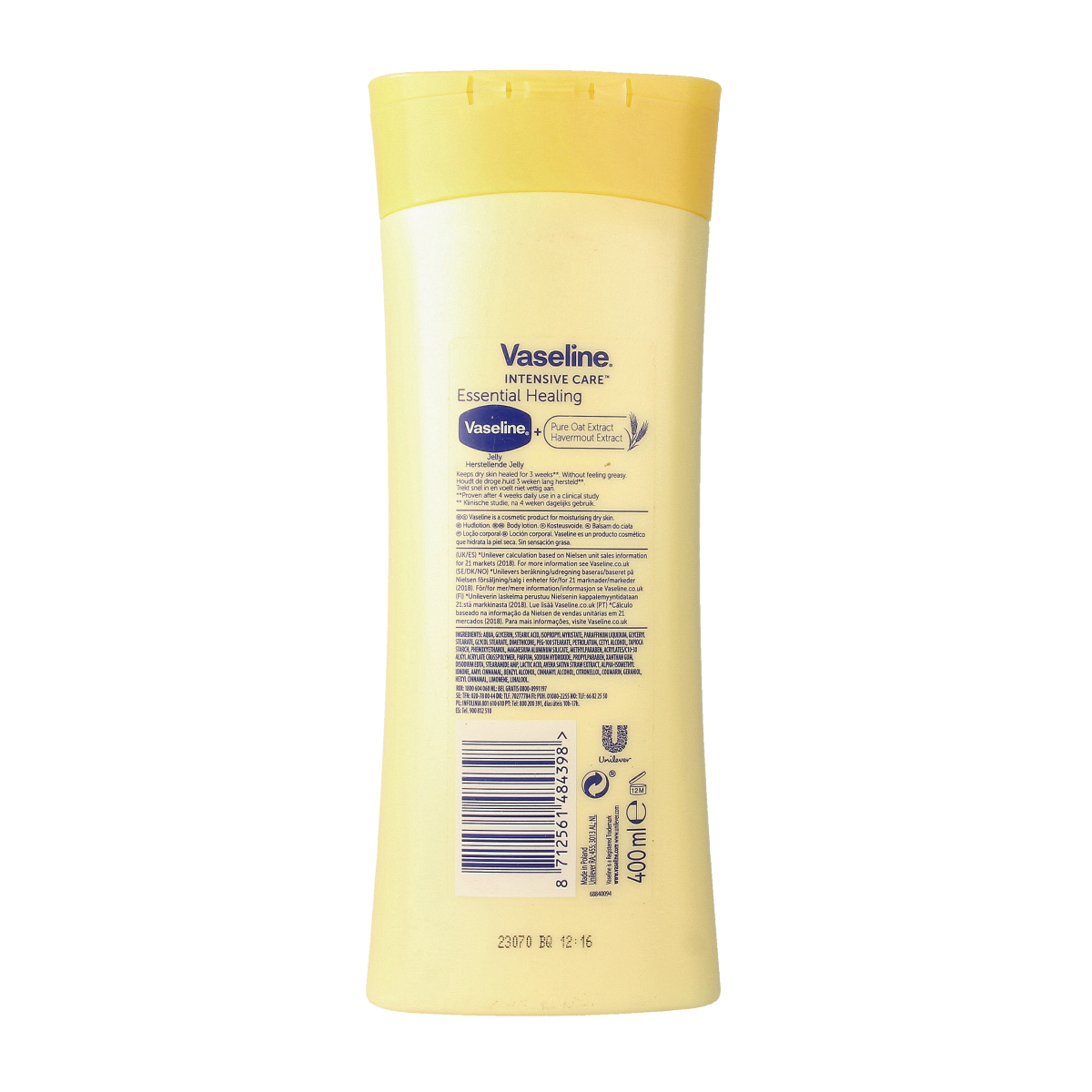 Vaseline Bodylotion essential healing 400.00 Milliliter