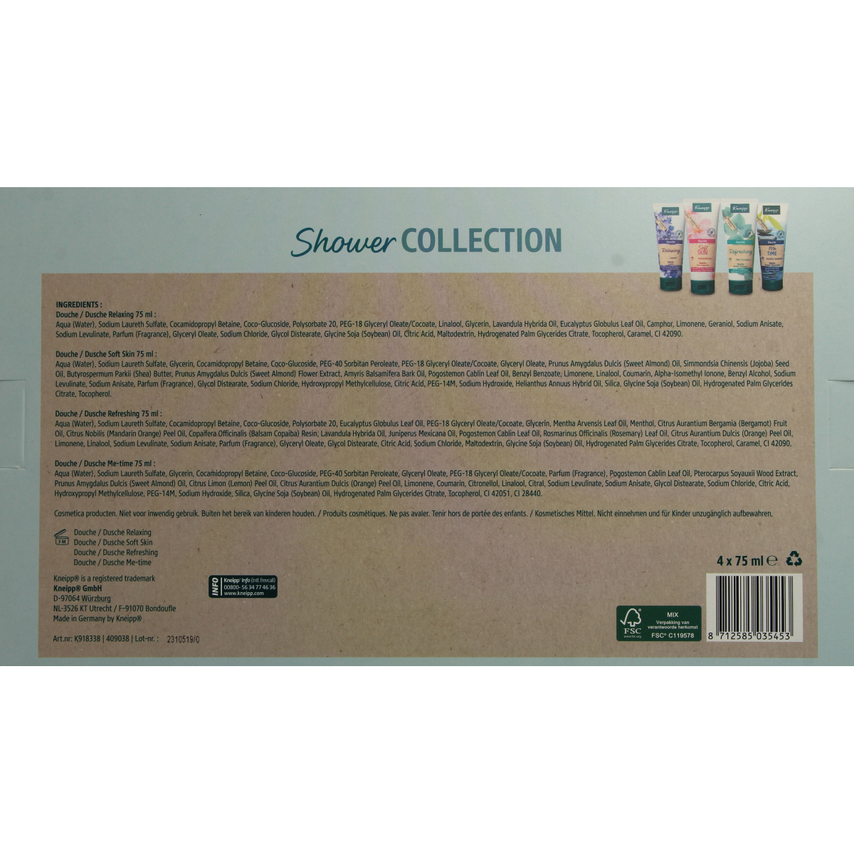 Kneipp Geschenkset Shower Favourites 1.00 Set