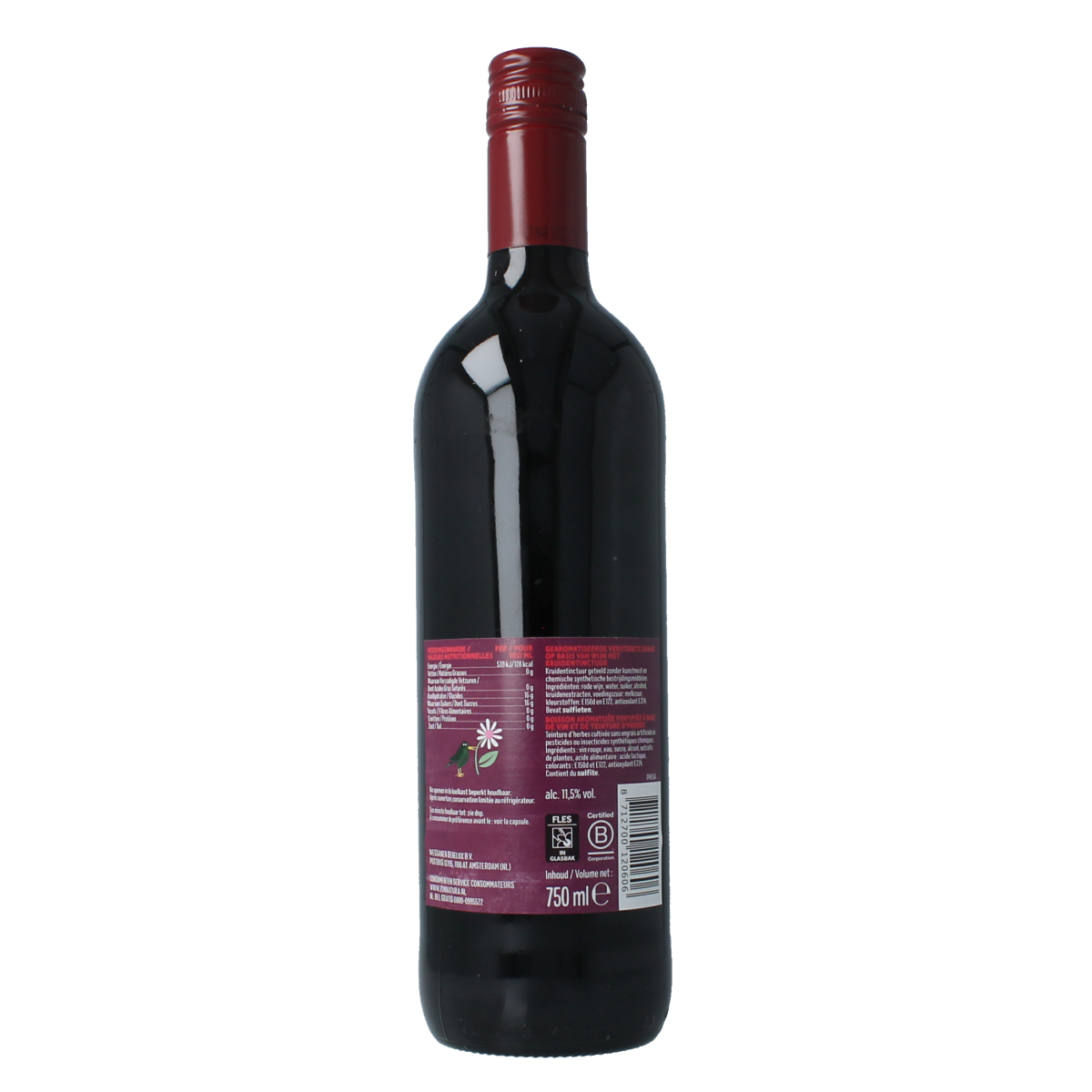 Zonnatura Bloedwijn 750.00 Milliliter