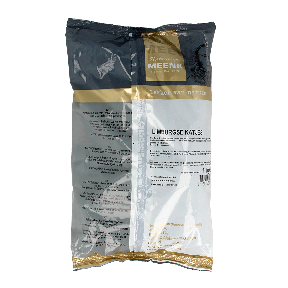 Meenk Katjes drop 5.00 Kilogram