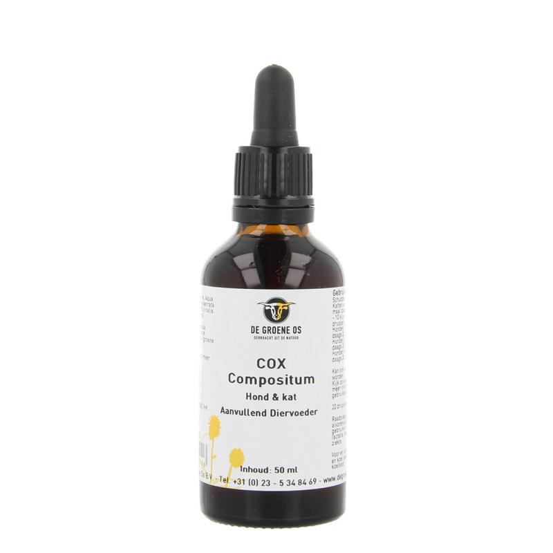 Groene Os Cox compositum hond/kat 50.00 Milliliter