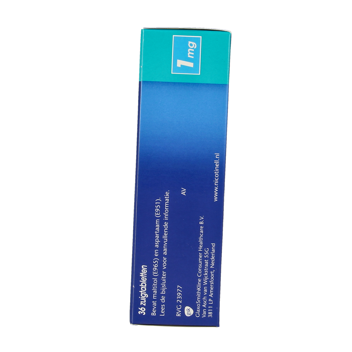 Nicotinell Mint 1mg 36.00 Zuigtabletten