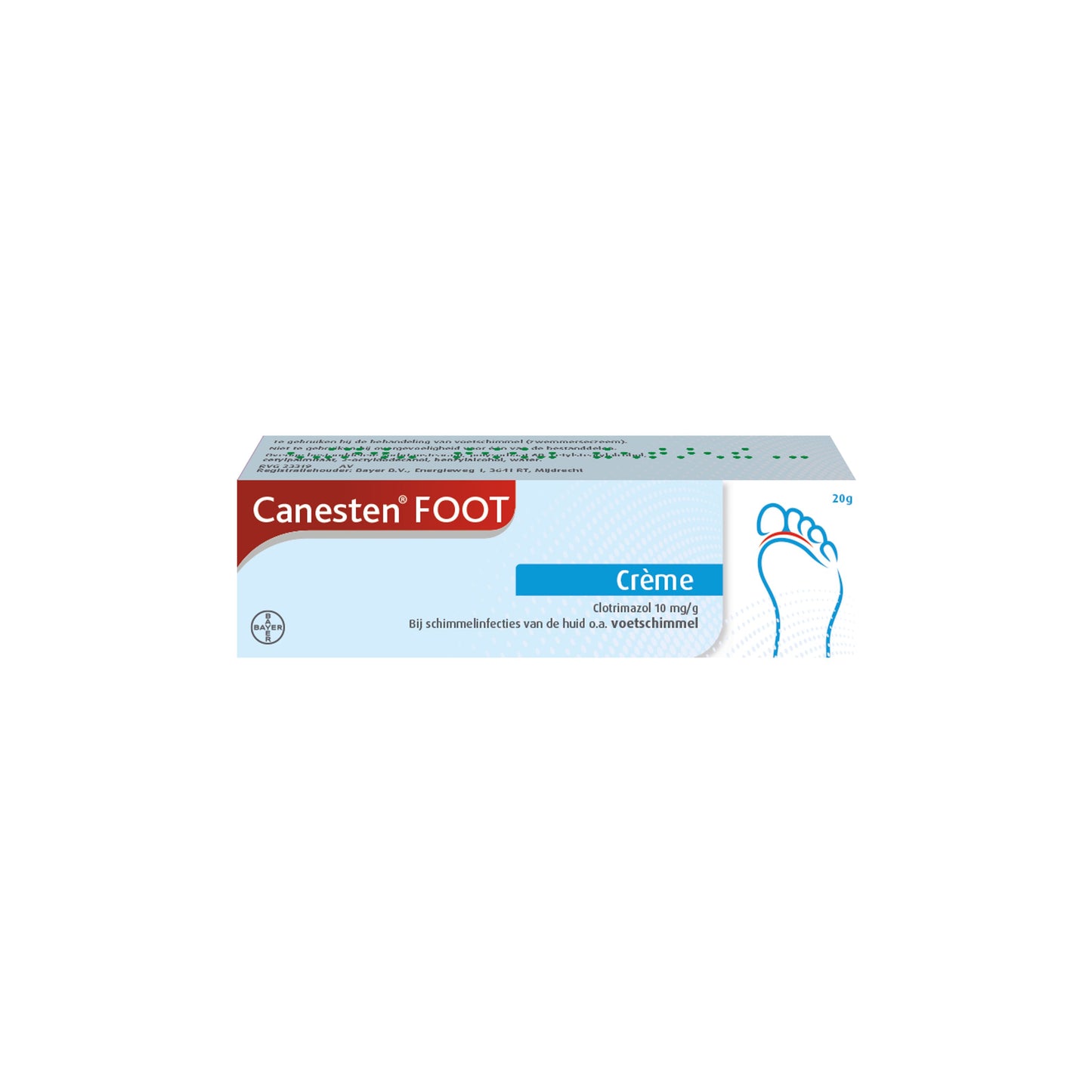 Canesten Foot creme 20.00 Gram