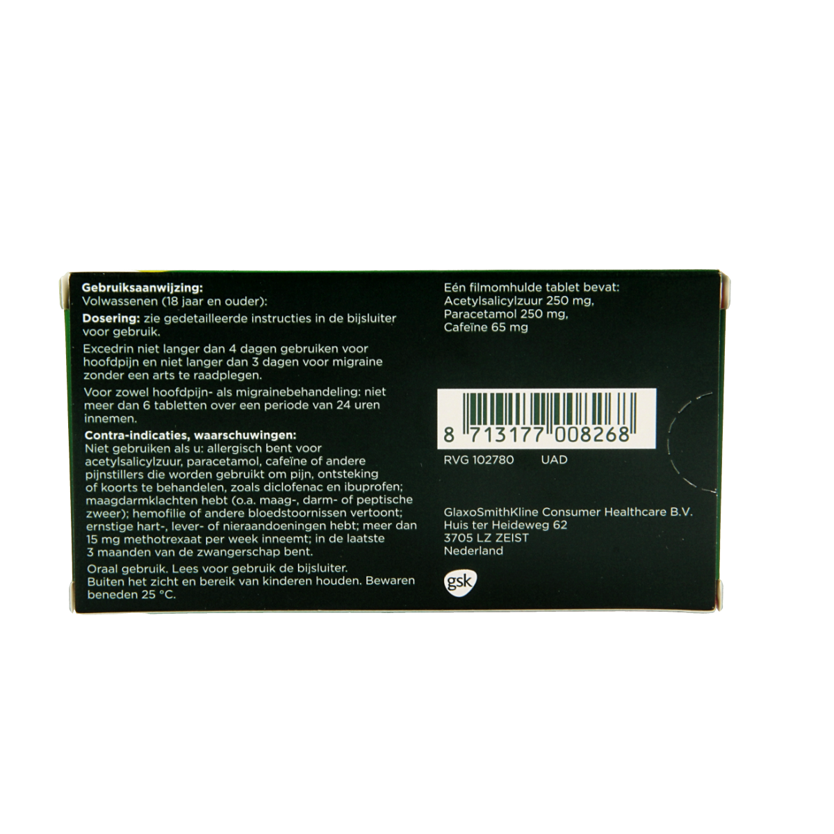 Excedrin Migraine 20.00 Tabletten