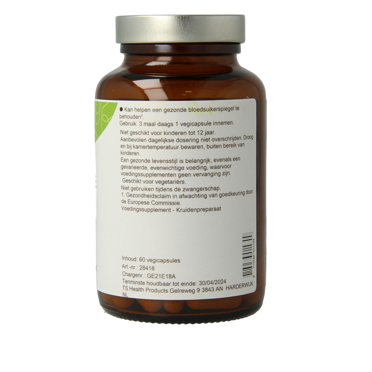 TS Choice Kaneel 60.00 Capsules