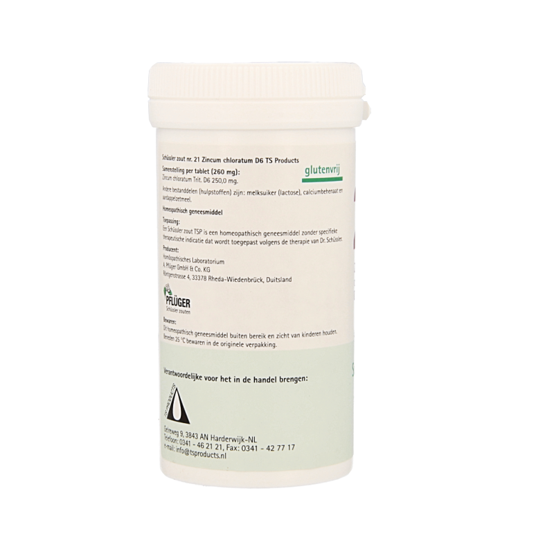 Pflüger Zincum chloratum 21 D6 Schussler 400 Tabletten