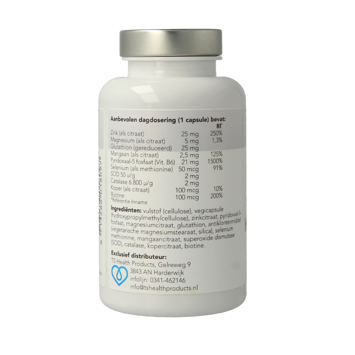 Epigenar Glutathion HPU formule 90.00 Vegetarische capsules
