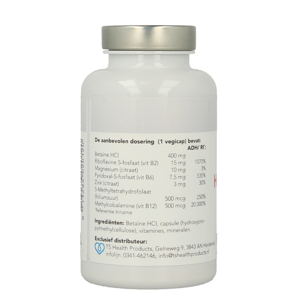 Epigenar Homocysteine control 60.00 Vegetarische capsules