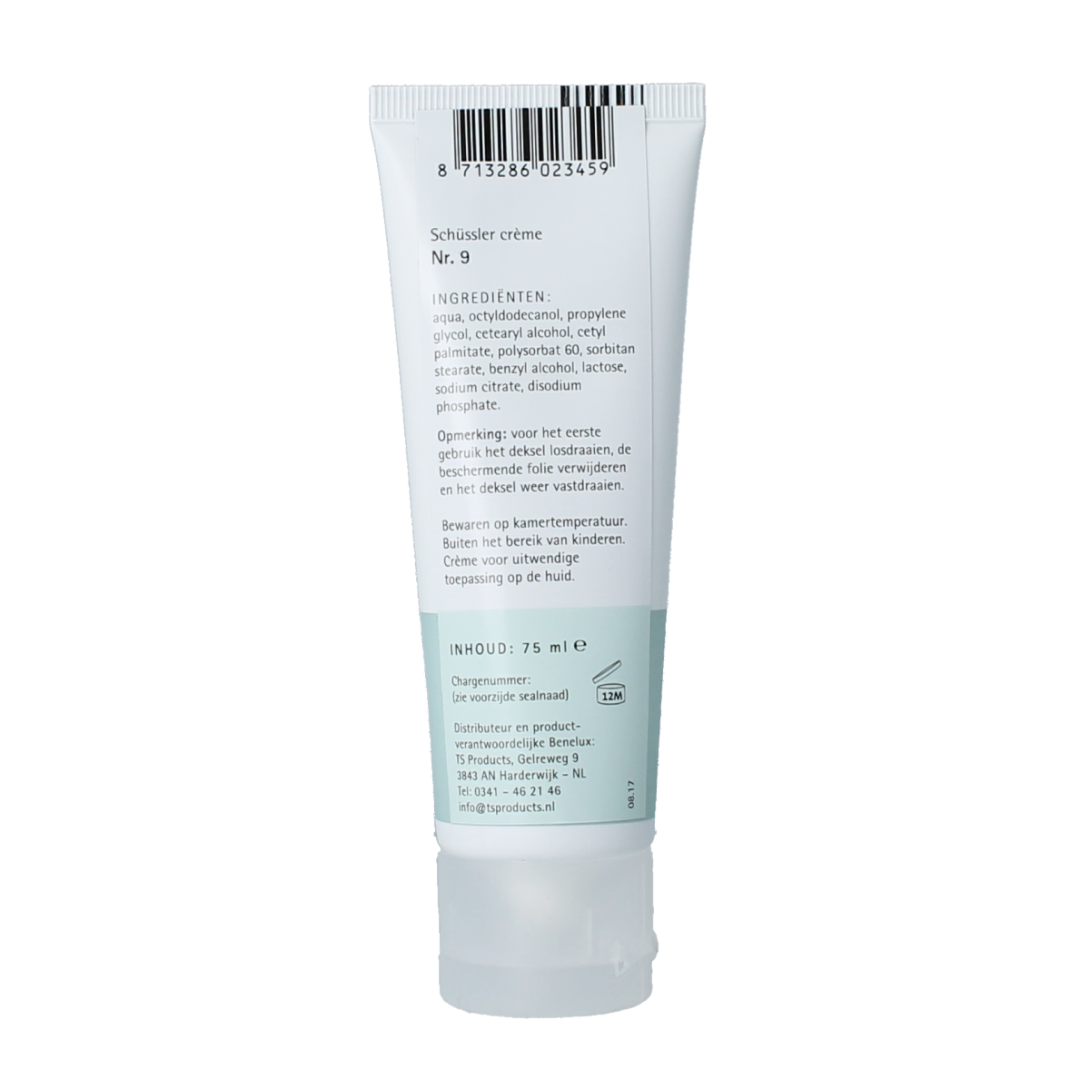 Pfluger Schussler creme nr. 9 75.00 Milliliter